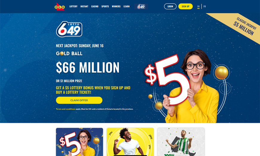 OLG Casino Homepage